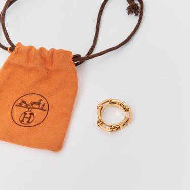 Hermes Vintage Chain-Link Scarf Ring