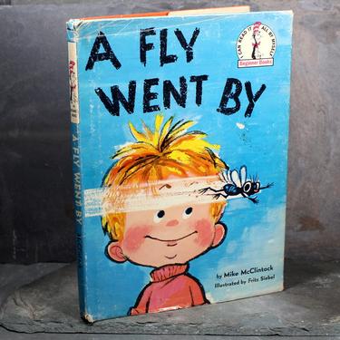 A Fly Went By by Mike McClintock, Illustrated by Fritz Siebel - I Can Read All By Myself Series - Classic Children's Picture Book 
