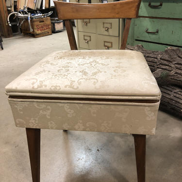 Mid Century Sewing/Storage Chair