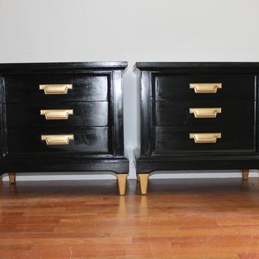 SOLD****Do not purchase****Mid Century Pair/Set Nightstands/Side Tables/End Tables 