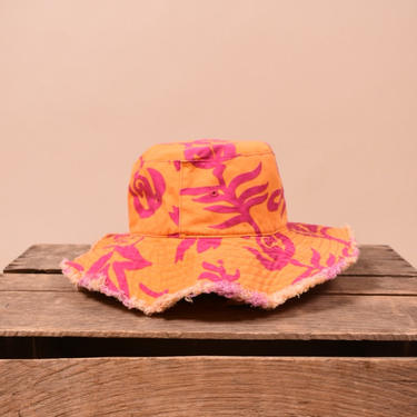 Pink and Orange Bucket Hat By Old Navy