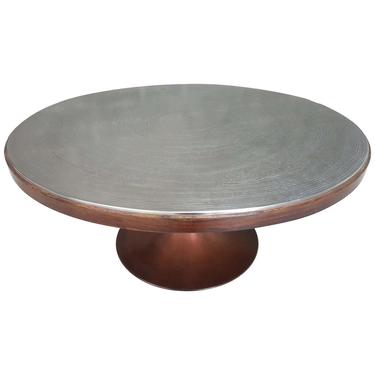 Etched Pewter Coffee Table by Christian Krekels