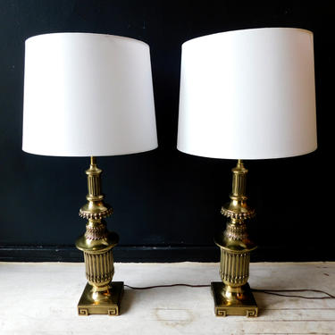 Brass Grecian Lamps (sold individually)
