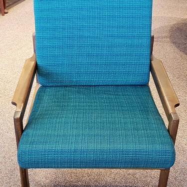 Item #P3055 Vintage Teak &amp;  Cushion Arm Chair c.1960s