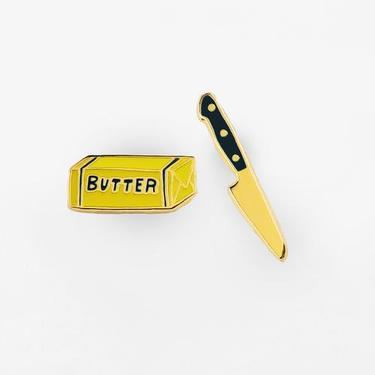 Yellow Owl Workshop - Butter & Knife Earrings