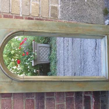 Reclaimed English Painted Pine Mirror