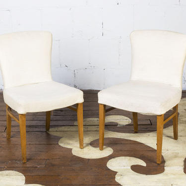 Dining Chairs with Tapered Legs