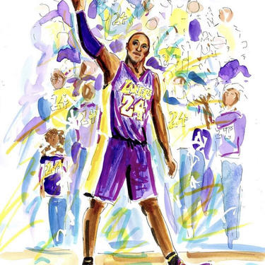 Kobe Bryant Illustration 
