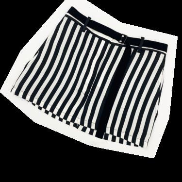 Ann Demeulemeester striped mini skirt