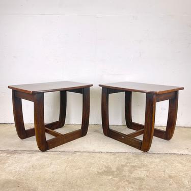 Mid-Century Modern End Tables- a Pair 