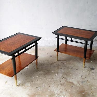 SAMPLE: Pair of Mid Century End Tables 