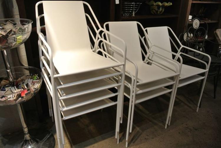 Metal chairs. $65/each