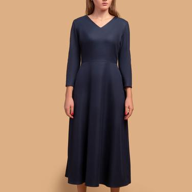 PREORDER: A-Line Flannel Midi Dress