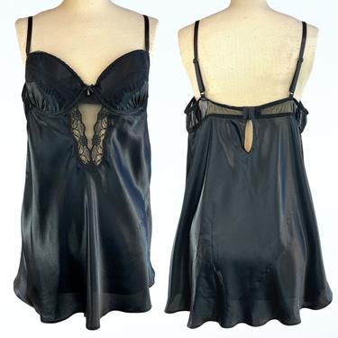 Satin Slip w\/ Lace Trimmed Cups