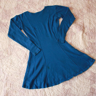 30s Aldrich &amp; Aldrich Cotton Thermal Sportswear Dress Skater Dress Gym Uniform Size XS 