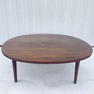 Mid-Century Round Coffee Table by Kipp Stewart for Drexel 
