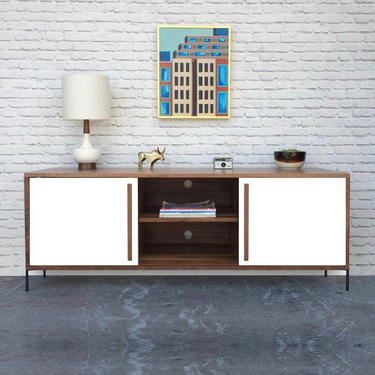 Kasse Credenza / TV Stand - Solid Cherry - Custom for Lizzie 