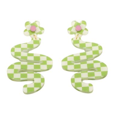Dconstruct Daisssssies Earrings - Green