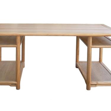 Long Natural Wood Painting Table Office Writing Desk cs371E 