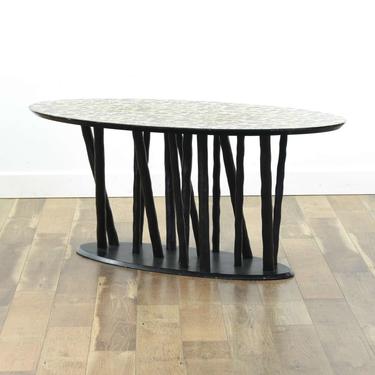 Vaughan Benz Contemporary Oval Coffee Table 2
