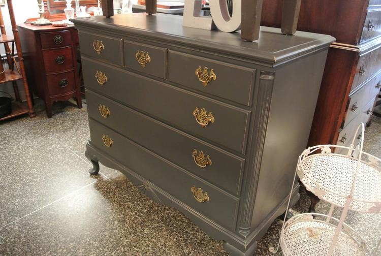 Grey Painted Chest - $495