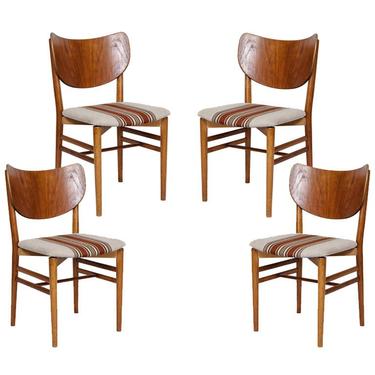 Set of 4 Eva & Niels Koppell Dining Chairs