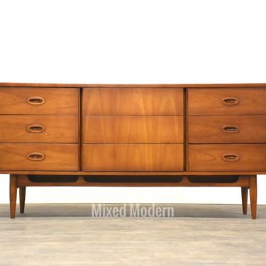 Mid Century Cherry Dresser by Dixie Furniture 