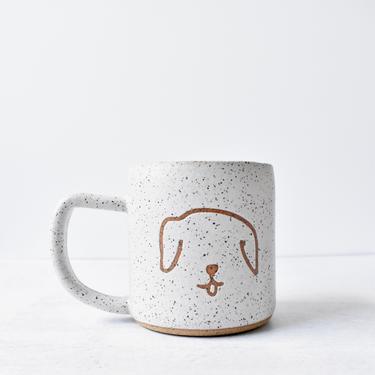 Mug with beagle, Basset hound, English cocker spaniel, Dachshund, Cocker spaniel, King Charles Spaniel ears 