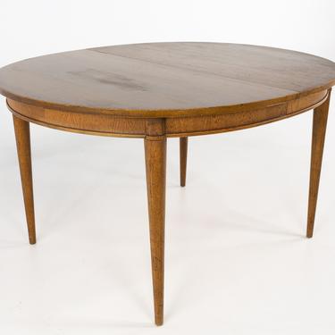 Lane First Edition Style Mid Century Walnut Dining Table with 2 Leaves - mcm 