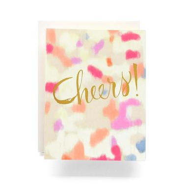 Abstract Cheers Greeting Card