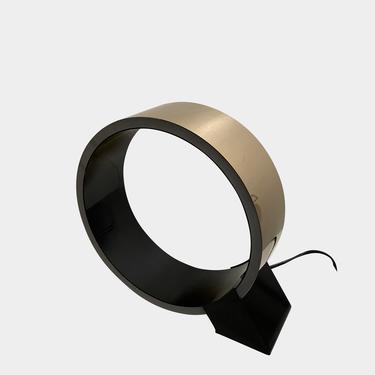 Brass Circle Ring Table Lamp