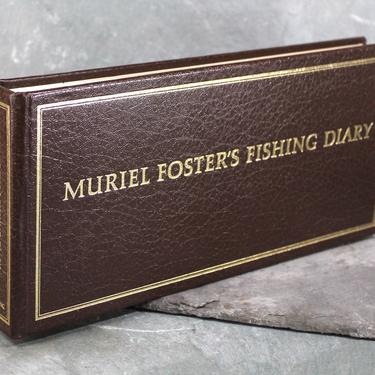 Muriel Foster's Fishing Diary Art Book - Gorgeous Gift Book for Anyone Who Loves Fishing! - 1980  | FREE Shipping 