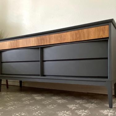 Vintage Mid Century Modern Dresser Credenza by Dixie *Local Pick Up Only 