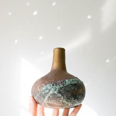 Mid Century Collectible Studio Pottery Galaxy Vase // Ilse Bock Keramik 