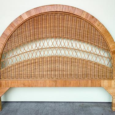Wicker Chic Arched King Headboard