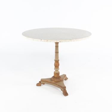 Cafe Table Marble Top 