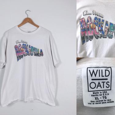 1993 Vintage White Rockapella Band T-shirt - Size XL by HighEnergyVintage