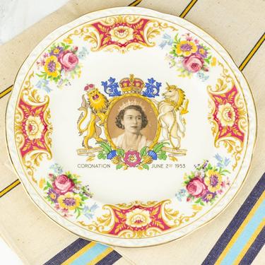 Vintage Coronation 1953 Plate