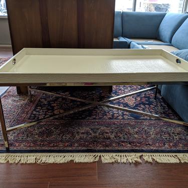 Off-White Tray Coffee Table
