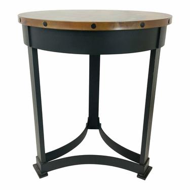 Global Views Modern Classic Copper Finished Metal End Table