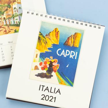 2021 Italy Desk Calendar
