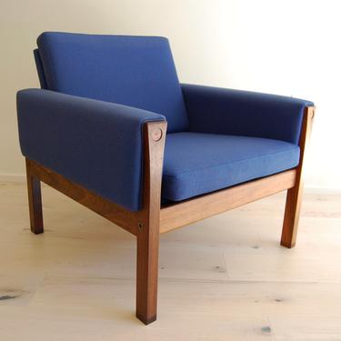 Danish Modern Hans Wegner AP-62 Rosewood Easy Chair for AP Stolen 