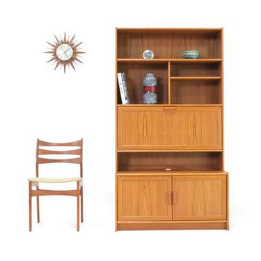 Mid Century Display Cabinet/Bookcase   Danish 