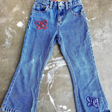 Youth 5 Butterfly 90's Flare Denim 