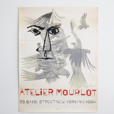 Original Ben Shahn Atelier Mourlot Signed Lithograph 