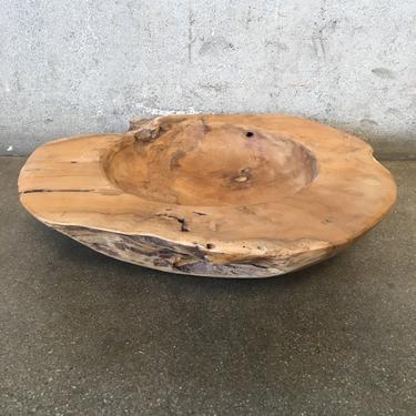 Java Teak Wood Bowl