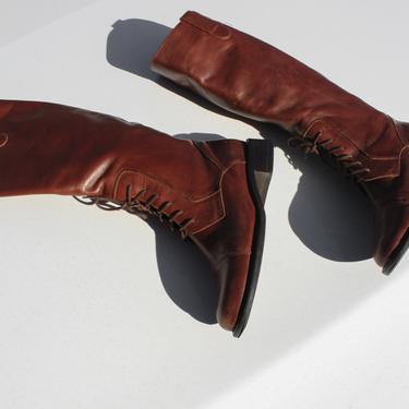 Joan &amp; David Equestrian Leather Boots (8)