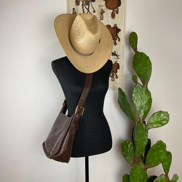 Vintage Brown Leather COACH Bag Shoulder or Crossbody 