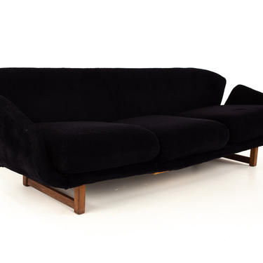 Arne Jacobsen for Fritz Hansen Style Mid Century Swan Sofa - mcm 