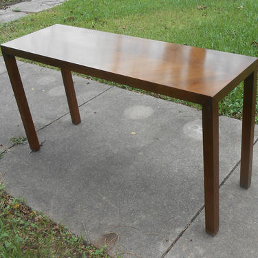 Vintage Modern Contemporary Sofa Table Lane Furniture Altavista Virginia Entryway Parsons Hall Accent Table Minimalist Style Console Table 